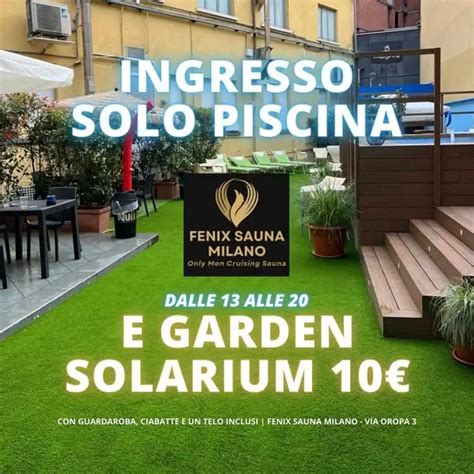 sauna gay lombardia|Fenix Sauna — sauna gay a Milano